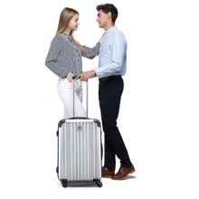 瑞动（SWISSMOBILITY）拉杆箱PC+ABS轻盈大容量旅行箱行李箱24英寸万向轮