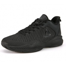 匹克（PEAK)男鞋防滑耐磨舒适篮球鞋外场战靴运动鞋 DA830041 黑色 41码