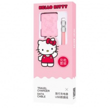 Hello Kitty 苹果充电器套装 苹果数据线+iPhoneX/XR/XS Max/8Plus/7/iPhonexs双口快充充电器插头
