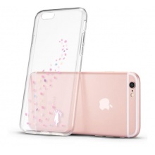 亿色(ESR) iPhone6/6s手机壳/保护套 4.7英寸苹果6S手机套 硅胶透明防摔软壳 苹什么系列 花雨小兔