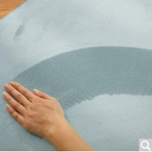 迈亚地毯 加厚亮光珊瑚绒地垫客厅卧室茶几地毯 飘窗垫 床边毯 80*160cm灰色