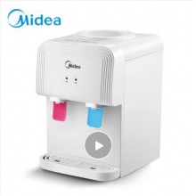 美的（Midea）饮水机 家用办公迷你台式温热型饮水器 YR1220T 白色