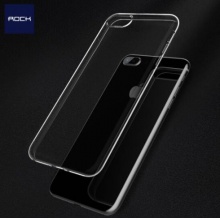 洛克（ROCK）苹果7/8手机壳 iPhone7/8保护套全包防摔超薄TPU硅胶软壳 透明