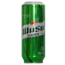 乌苏啤酒 WUSU 绿乌苏易拉罐500ml*12罐 整箱装